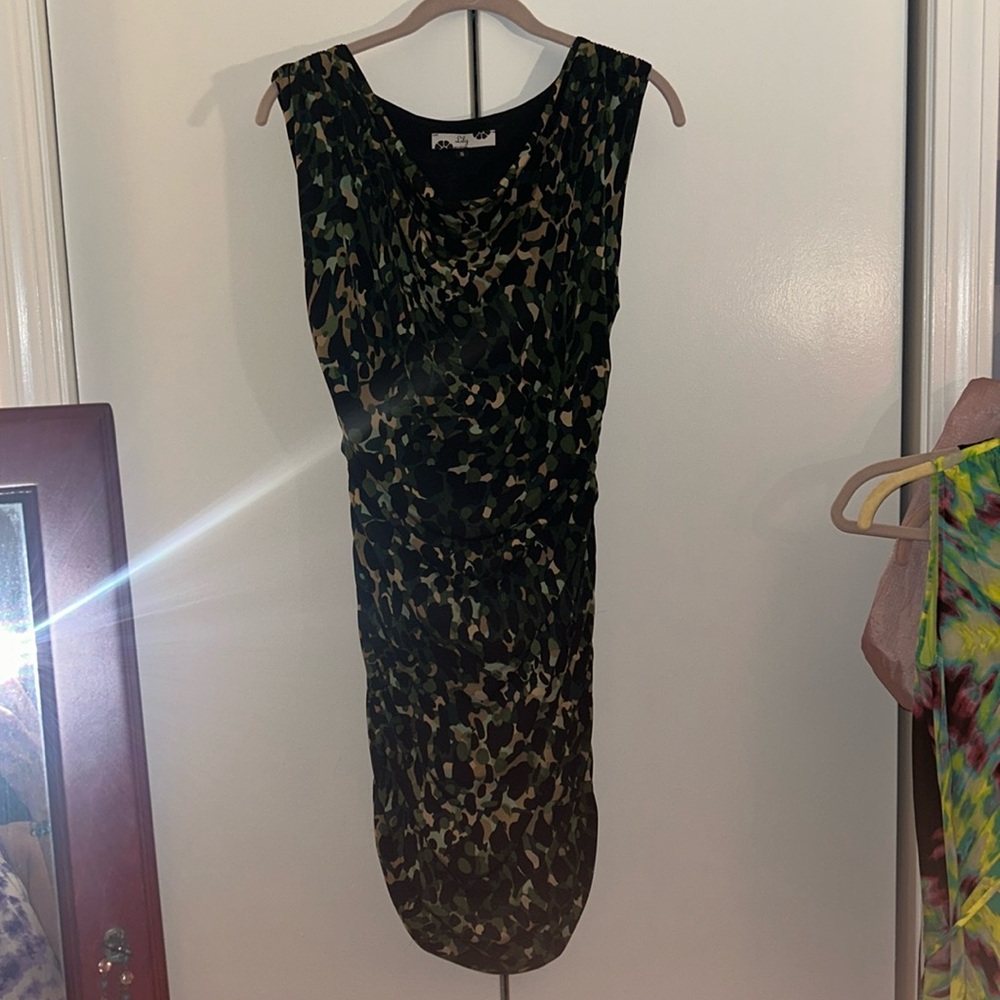 Lily dress with ruching